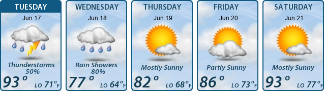 5-Day Forecast