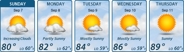 5-Day Forecast