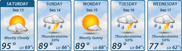 5-Day Forecast